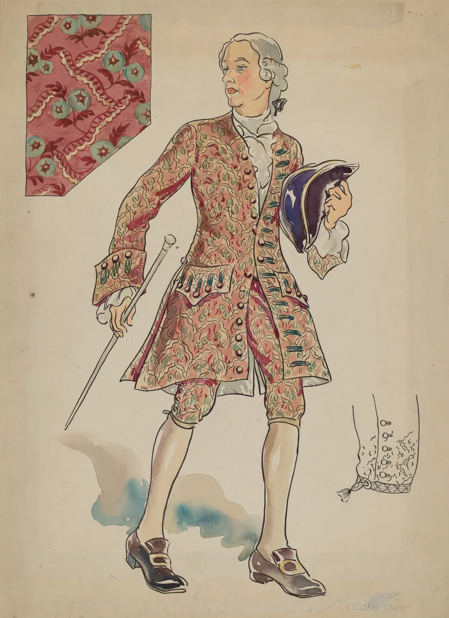 Man's Suit by Lillian Causey