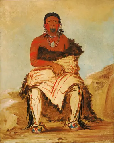 Lá-shah-le-stáw-hix, Man Chief, a Republican Pawnee