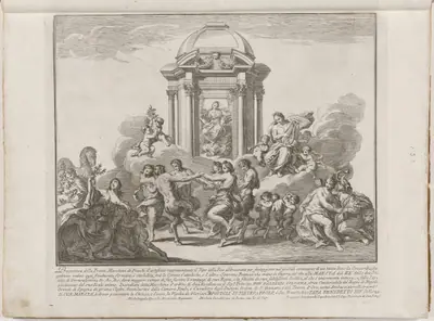 The Prima Macchina for the Chinea of 1749: The Temple of Peace