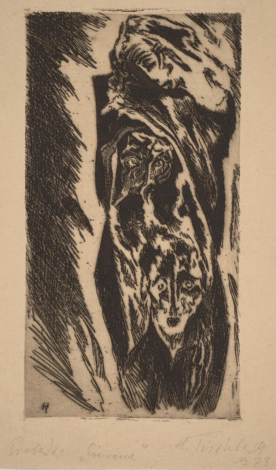 Einsame by Heinrich Tischler