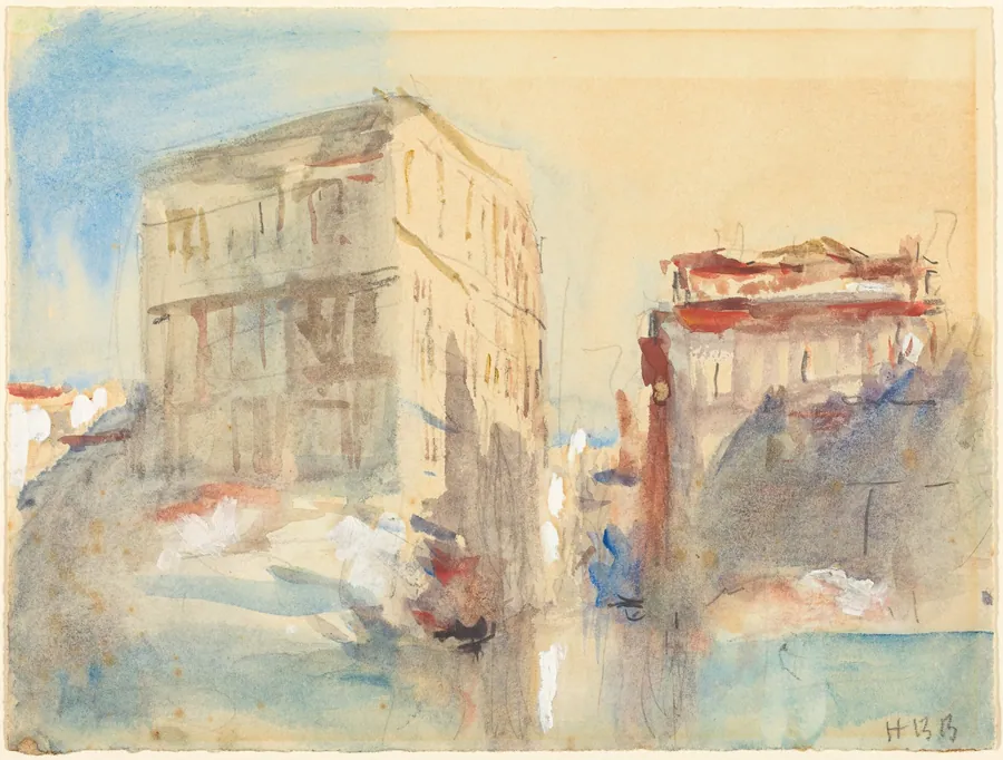 Palaces on the Grand Canal in Venice by Hercules Brabazon Brabazon