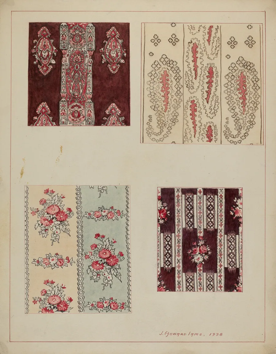 Chintz (From Quilt) by J. Howard Iams