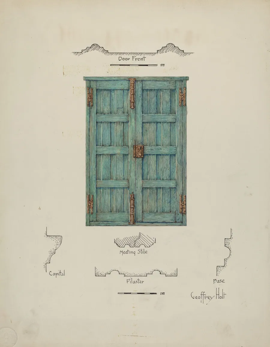 Doors (Inside View) by Geoffrey Holt