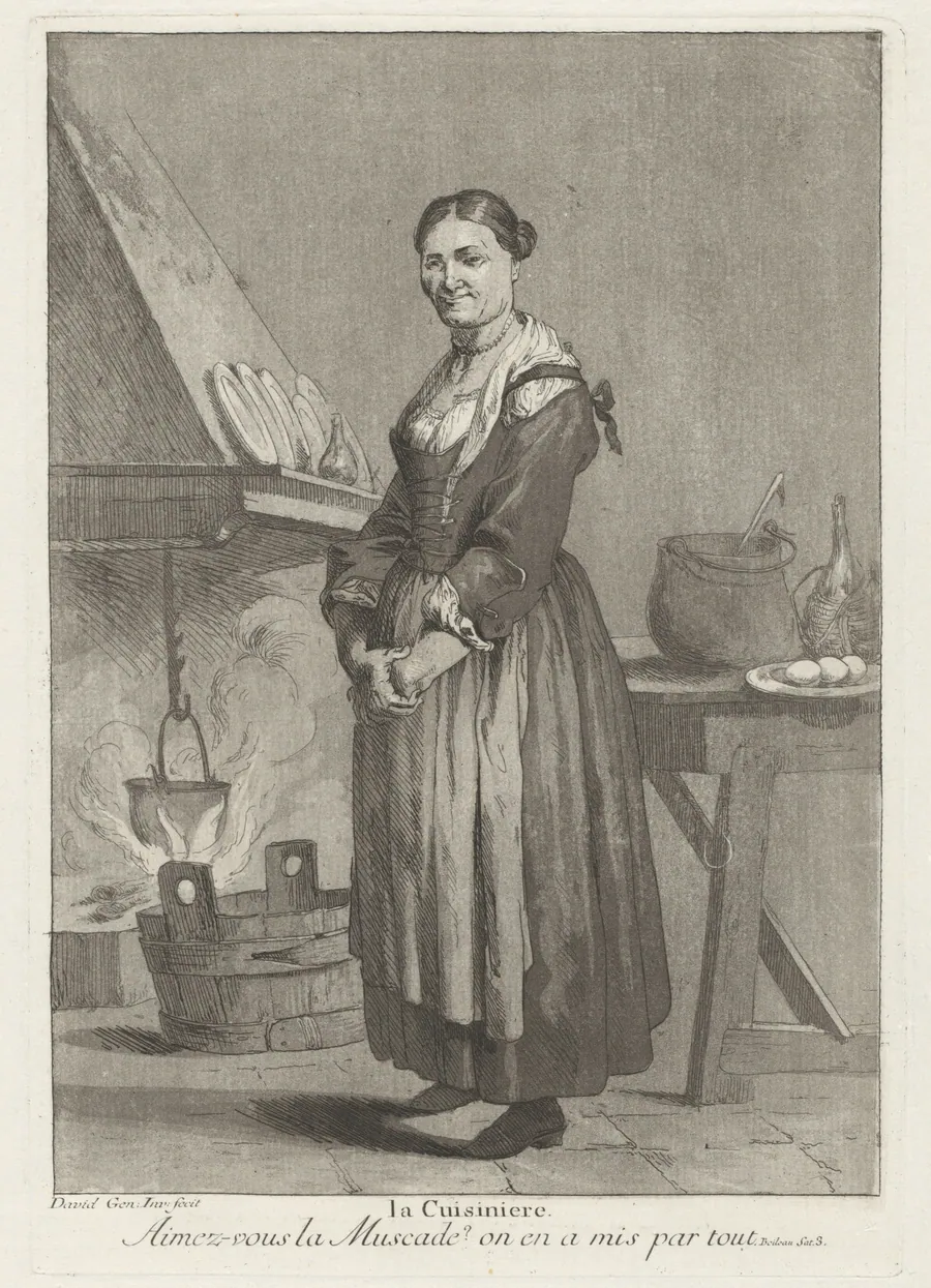 La Cuisiniere (The Cook) by Giovanni David