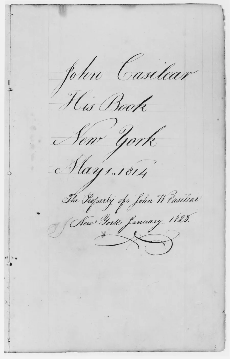 Sketchbook of Figure Studies by John William Casilear