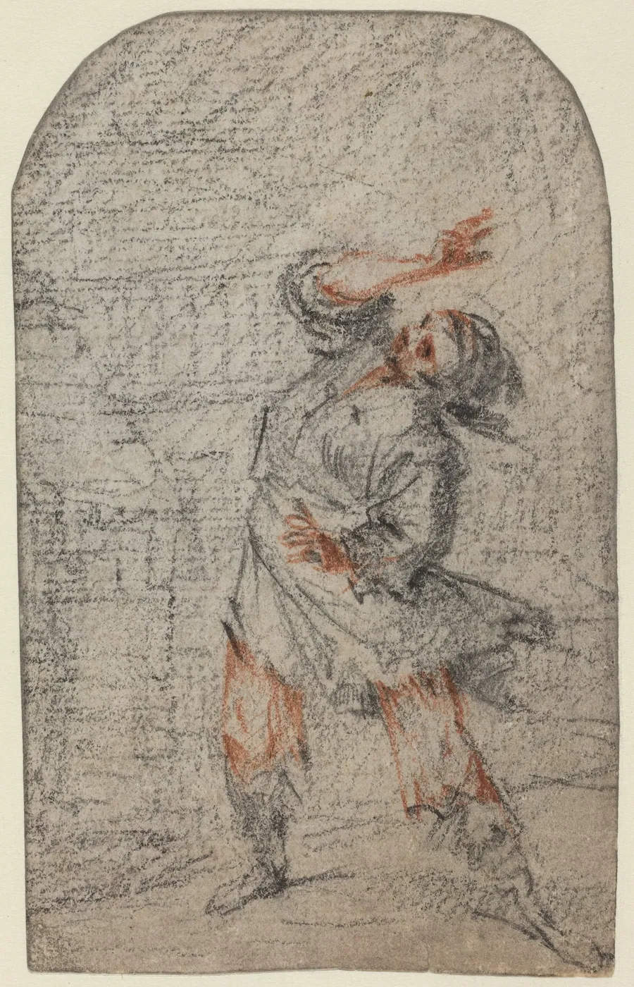Dream of a Man Fleeing by Francesco Montelatici