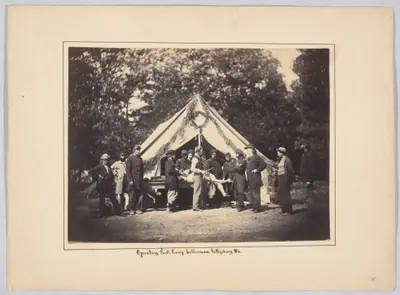 Operating Tent, Camp Letterman, Gettysburg, Pennsylvania