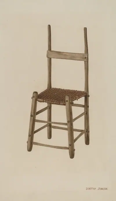 Rope Bottom Chair