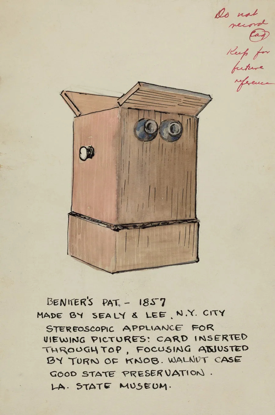 Stereoscope Viewer by American 20th Century