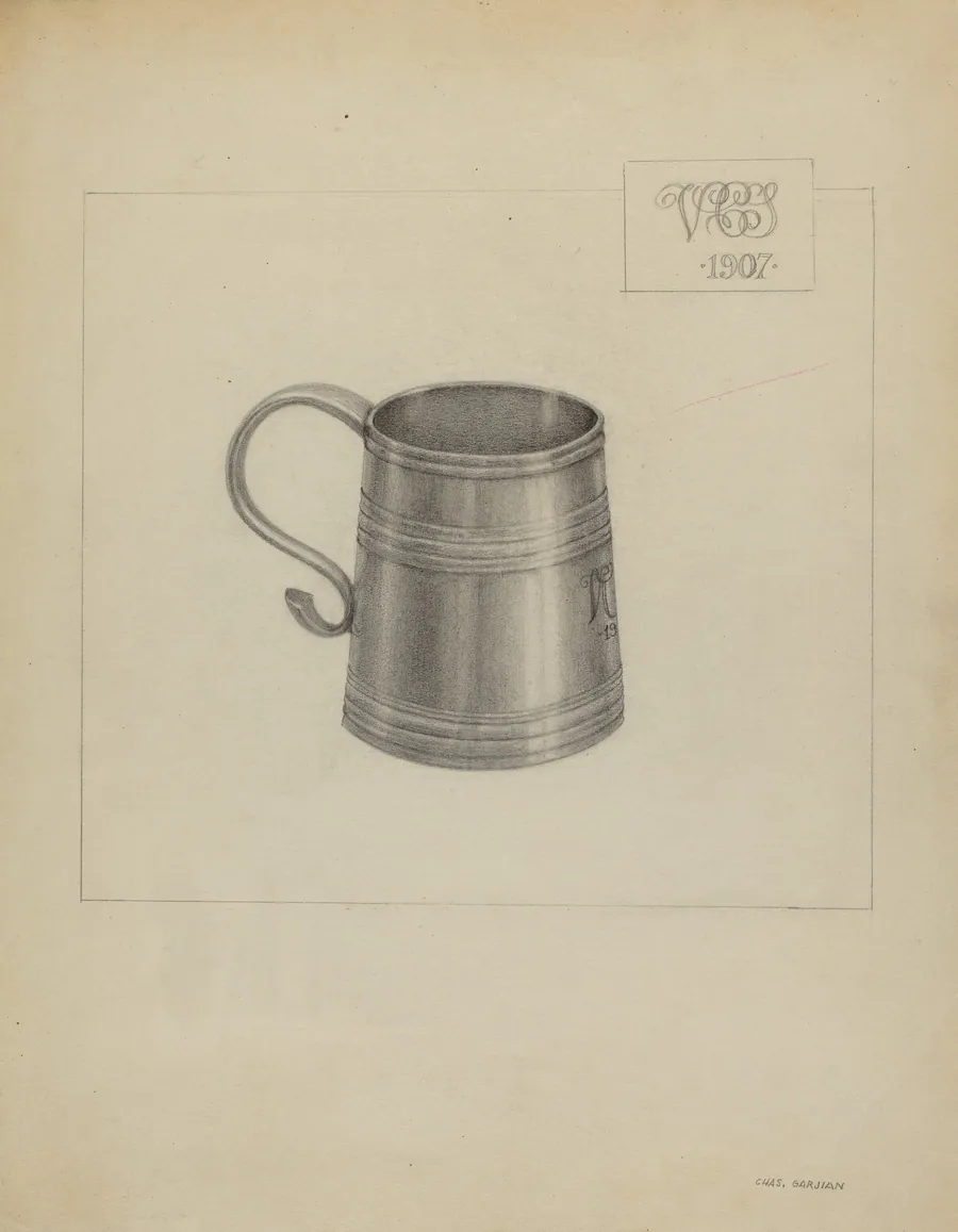 Silver Mug by Charles Garjian