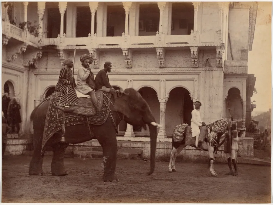 Ramkishore Singh of Rewa by Raja Deen Dayal