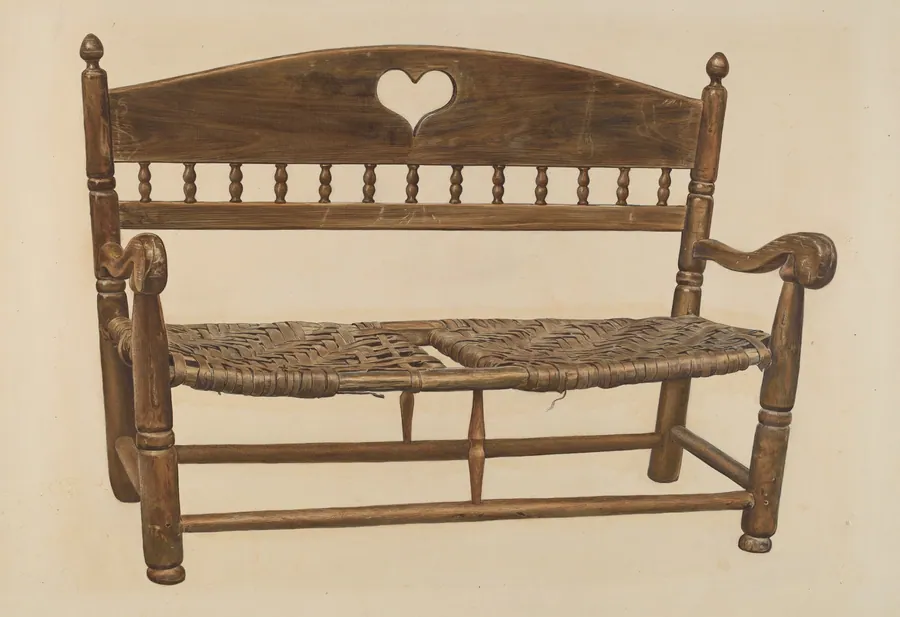 Wagon Seat by American 20th Century