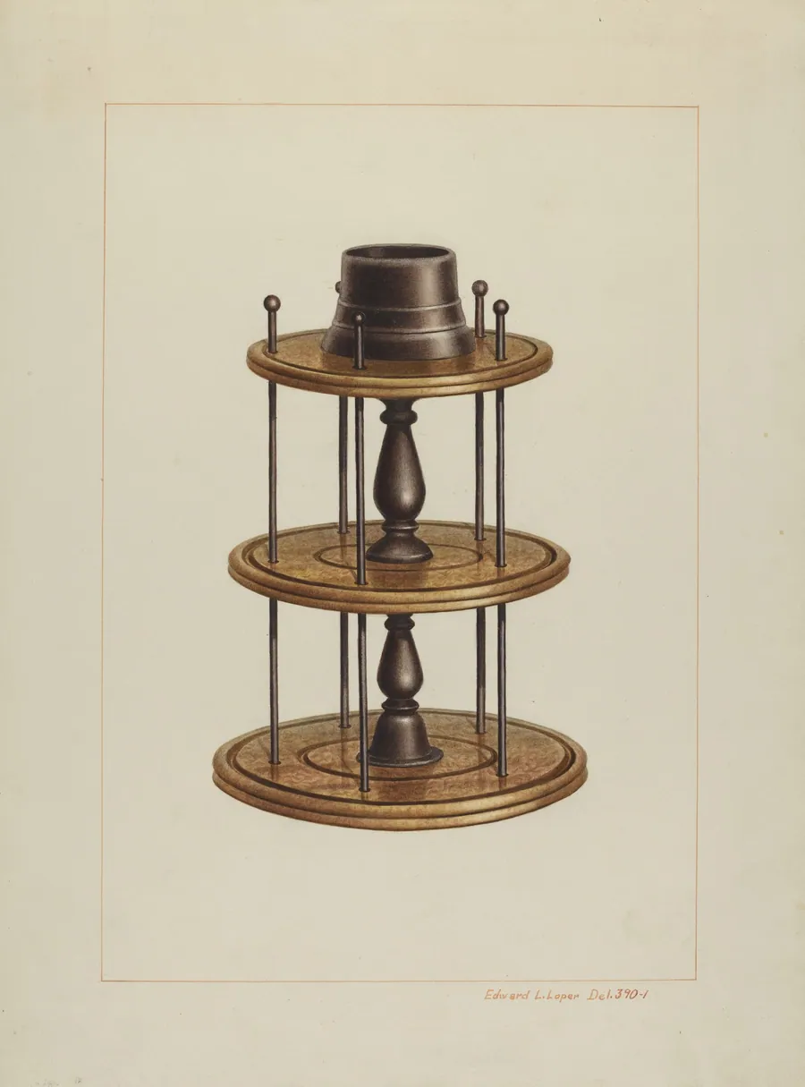 Spool Holder by Edward L. Loper