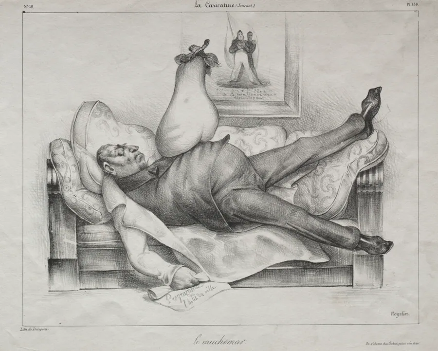 The Nightmare by Honoré Daumier