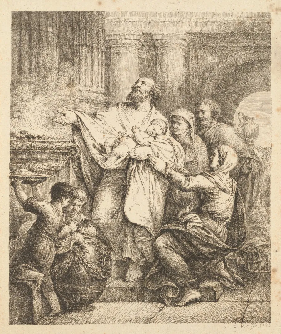 Presentation in the Temple by Bernhard Rode