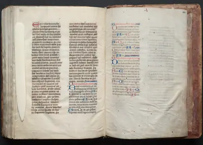 The Gotha Missal:  Fol. 164r, Text