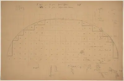 Diagram of a Lunette [verso]