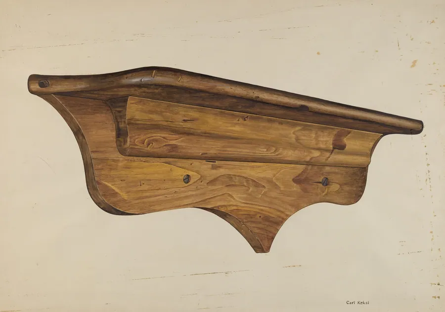 Wall Shelf by Carl Keksi