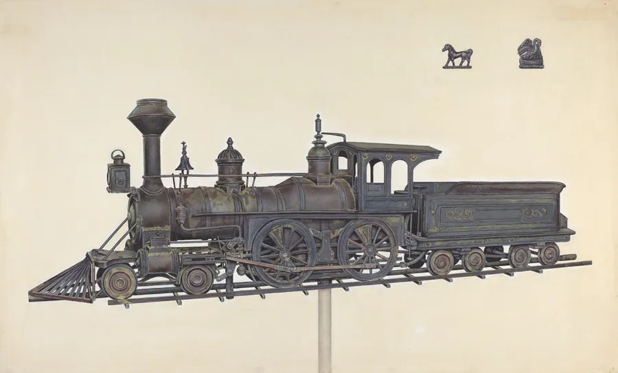 Locomotive by American 20th Century