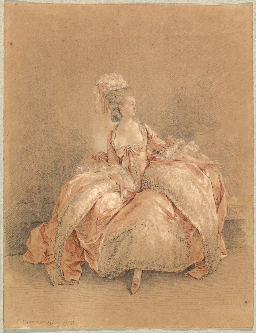 Yes or No by Jean-Michel Moreau the Younger