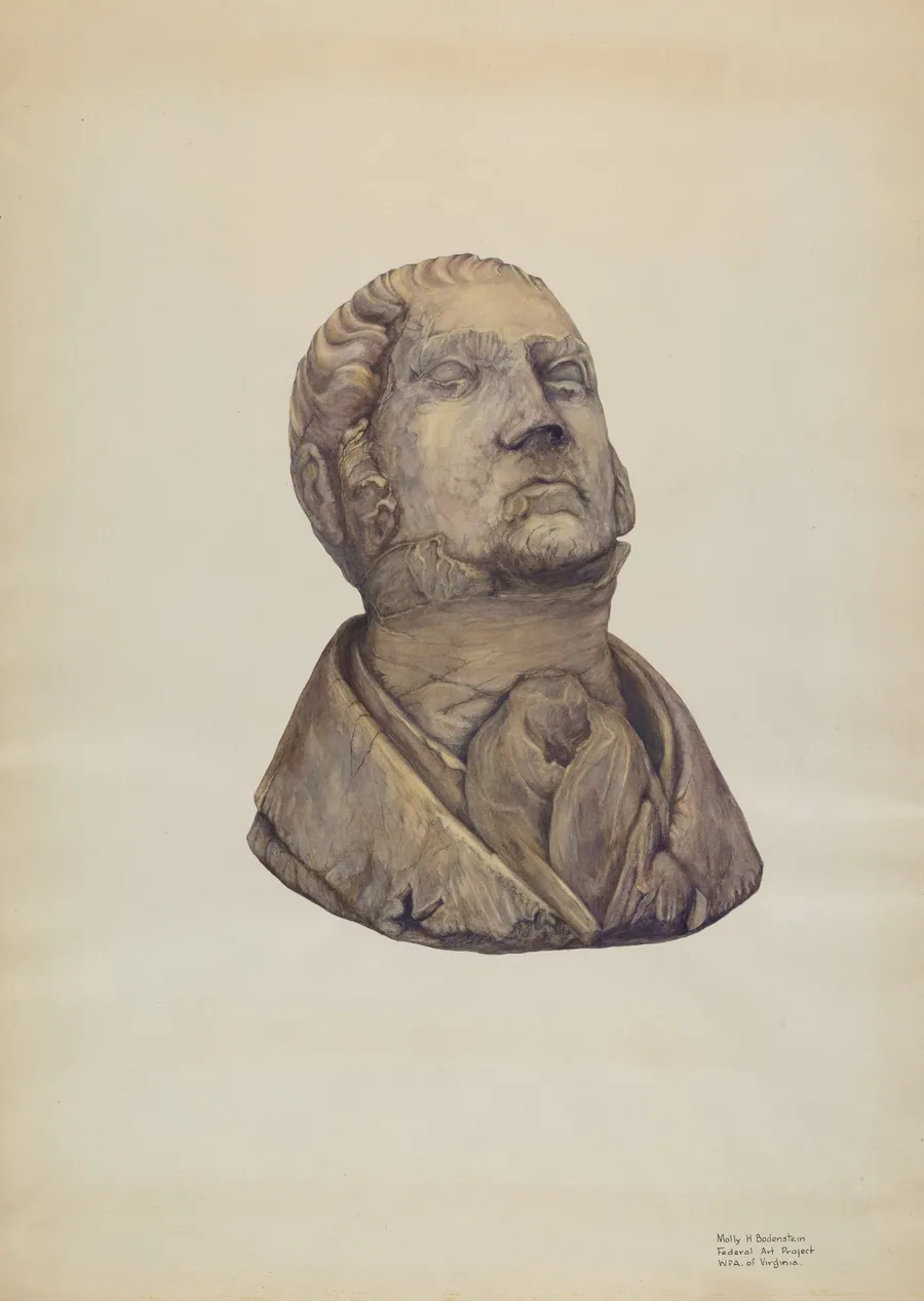 "William Wirt" Figurehead by Molly H. Bodenstein