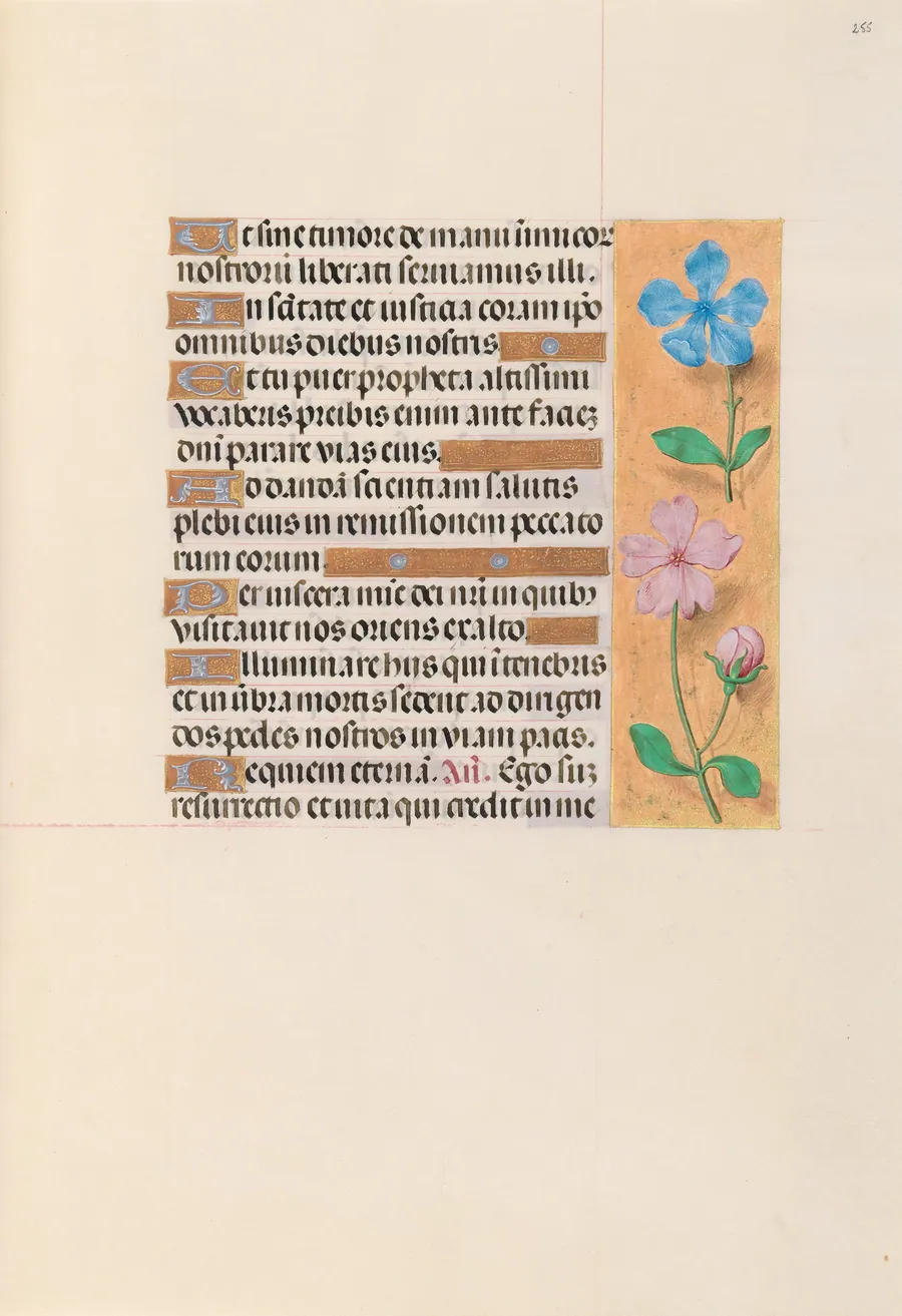 Hours of Queen Isabella the Catholic, Queen of Spain:  Fol. 255r by Master of the First Prayerbook of Maximillian