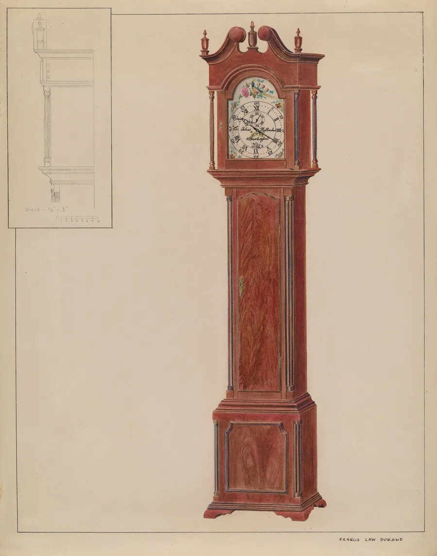 Grandfather's Clock (Timepiece) by Francis Law Durand