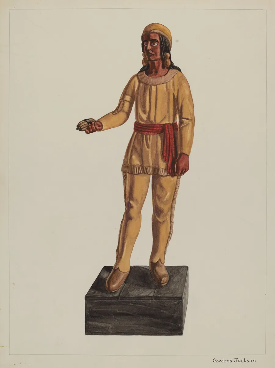 Cigar Store Indian by Gordena Jackson