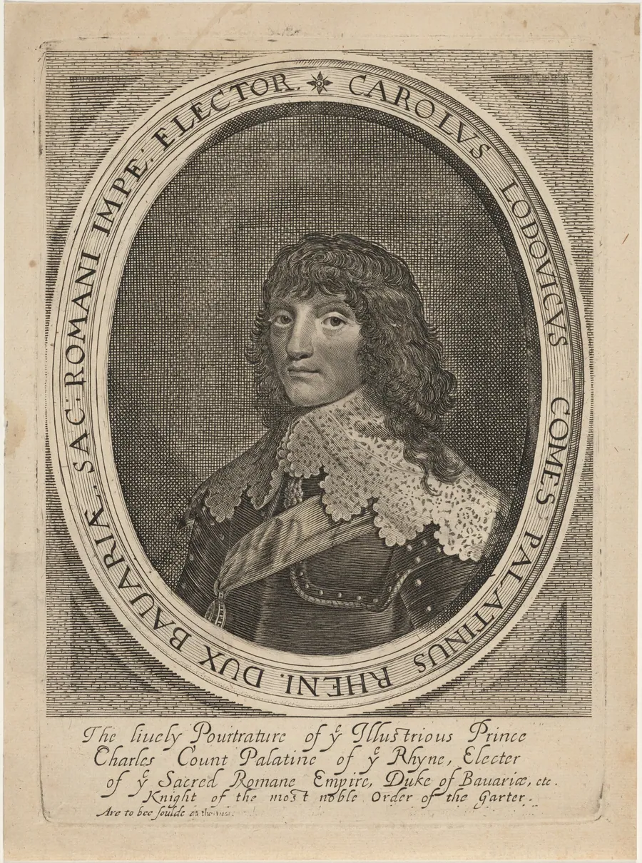 Charles Louis, Elector Palatine by Robert van Voerst