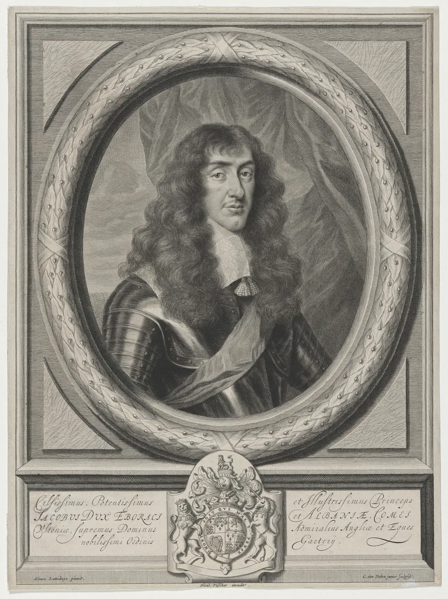 James II, Duke of York by Cornelis van Dalen I