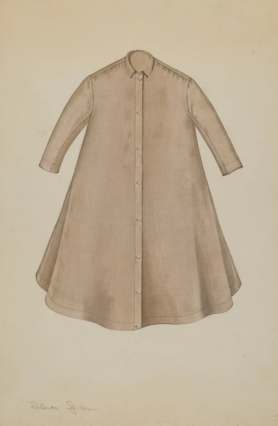 Girl's Coat by Roberta Spicer
