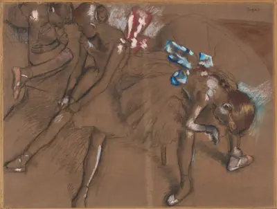 Three Dancers Resting