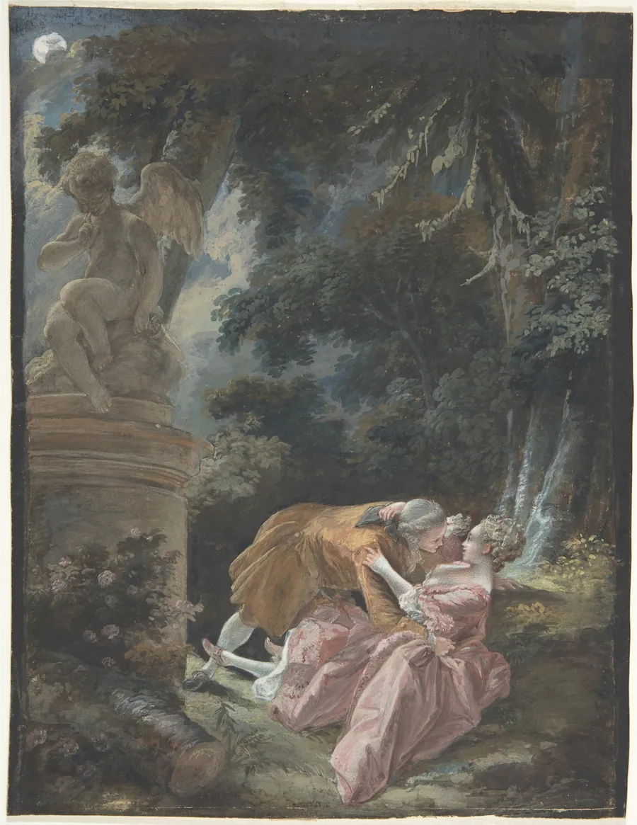 La Nuit (Night) by Pierre Antoine Baudouin