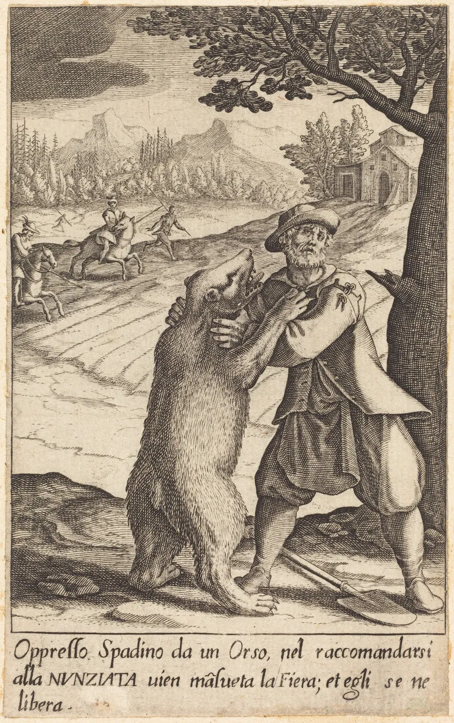Spadino by Jacques Callot