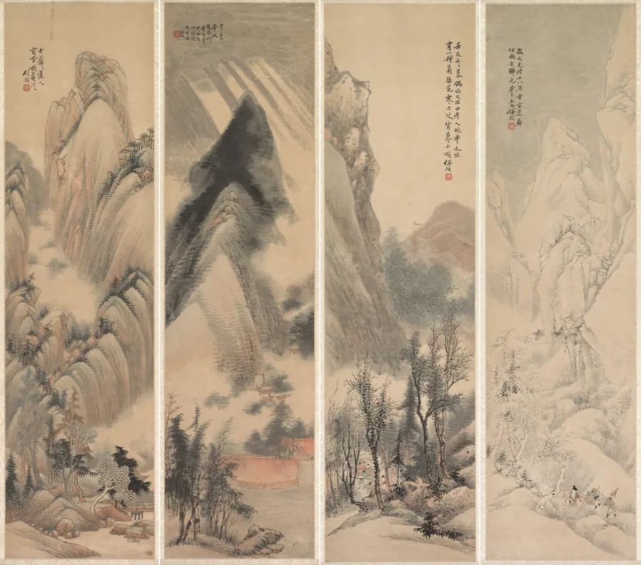 Landscapes by Ren Yu