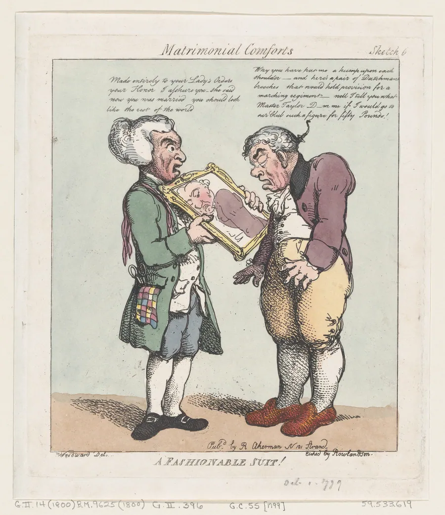 A Fashionable Suit by George Murgatroyd Woodward
