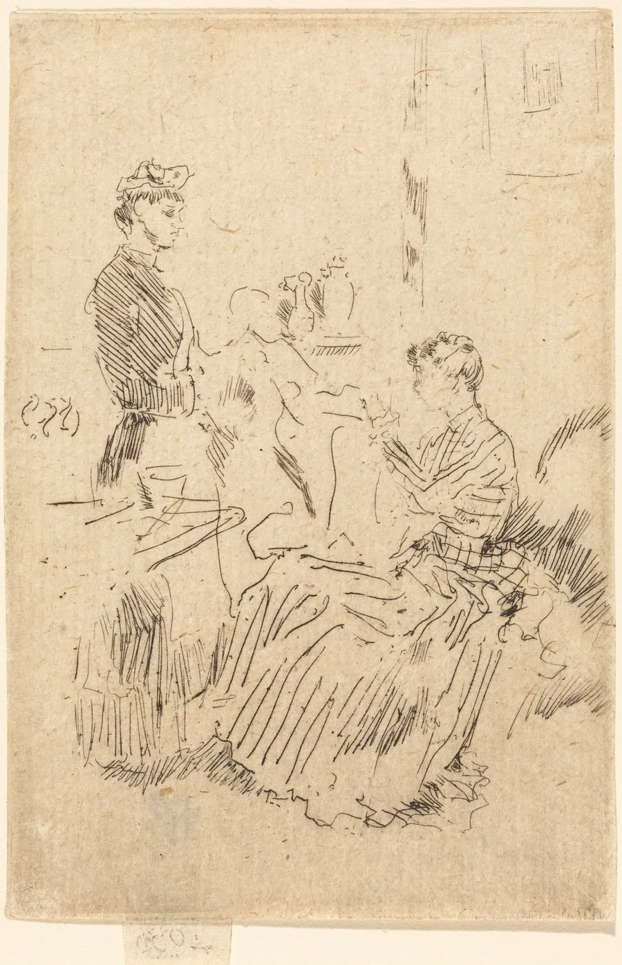 The Seamstress by James McNeill Whistler