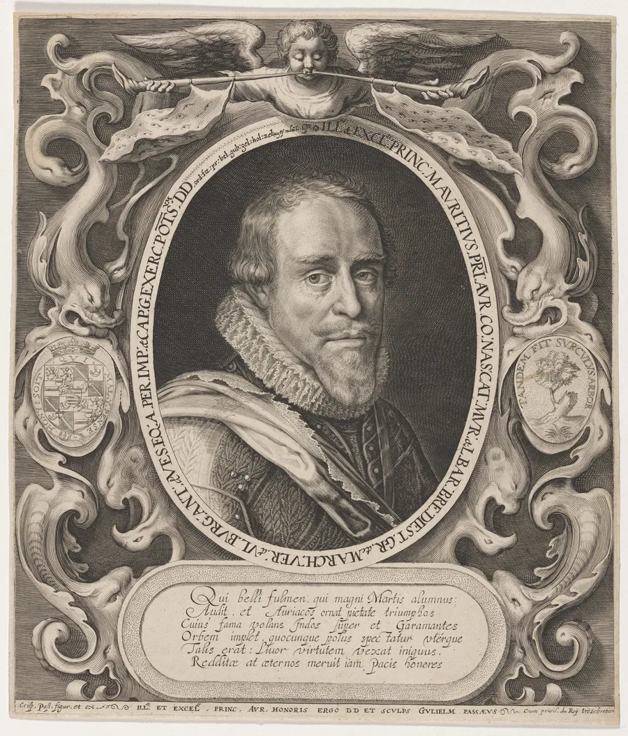 Maurice of Nassau, Prince of Orange by Willem de Passe