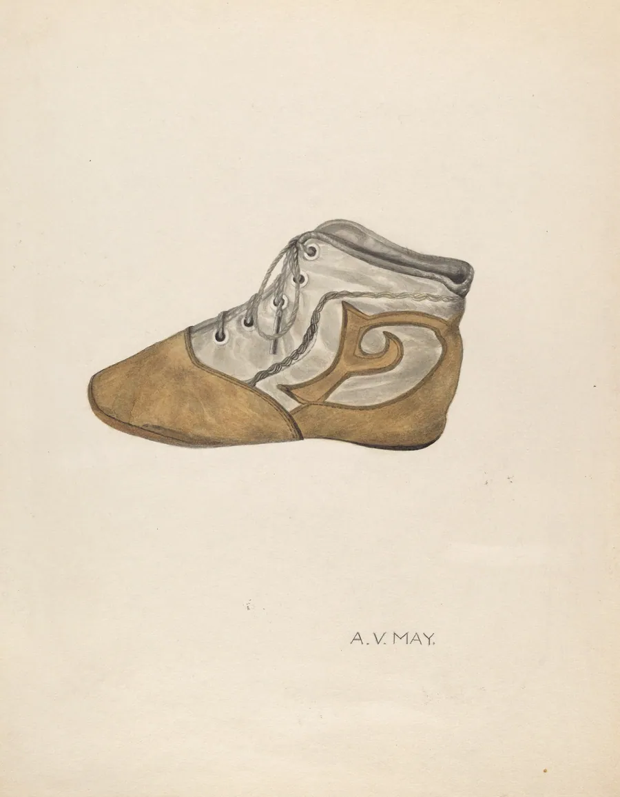 Baby Shoe by Ada V. May