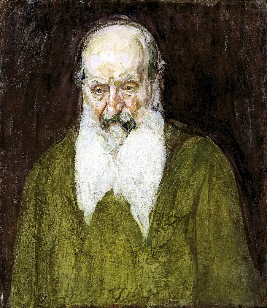 Head of a Jew in Palestine by Henry Ossawa Tanner, born Pittsburgh, PA 1859-died Paris, France 1937