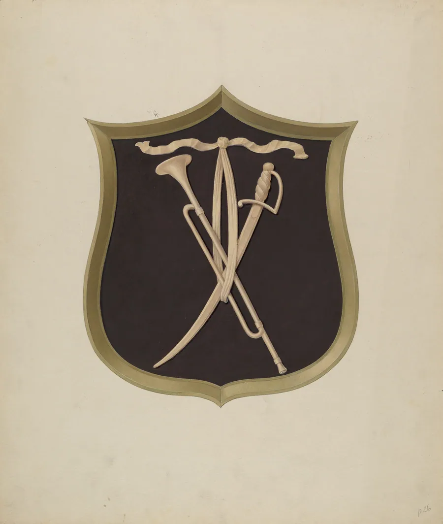 Cartouche from Salem Gate by Alfred H. Smith