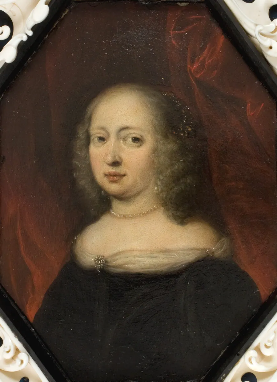 Hertuginde Marie Elisabeth af Sachsen 1610-84 by Jürgen Ovens