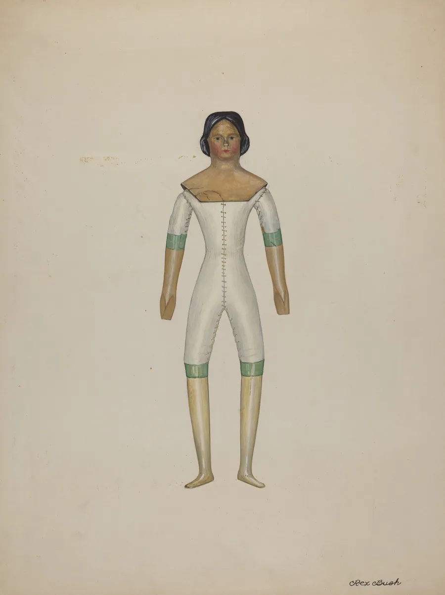 Doll - "Drucilla" by Rex F. Bush