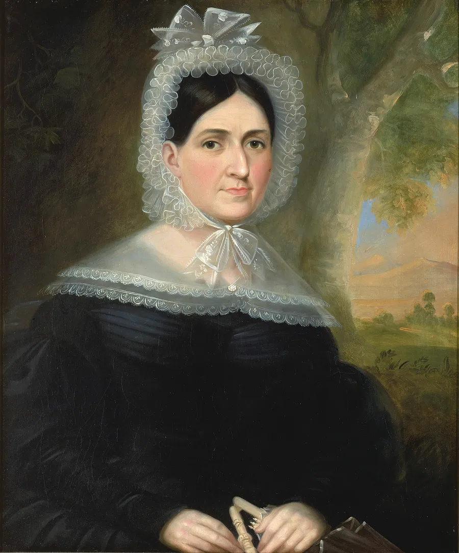 Sarah Sommer Sims by Robert Street, born Germantown, PA 1796-died Philadelphia, PA 1865