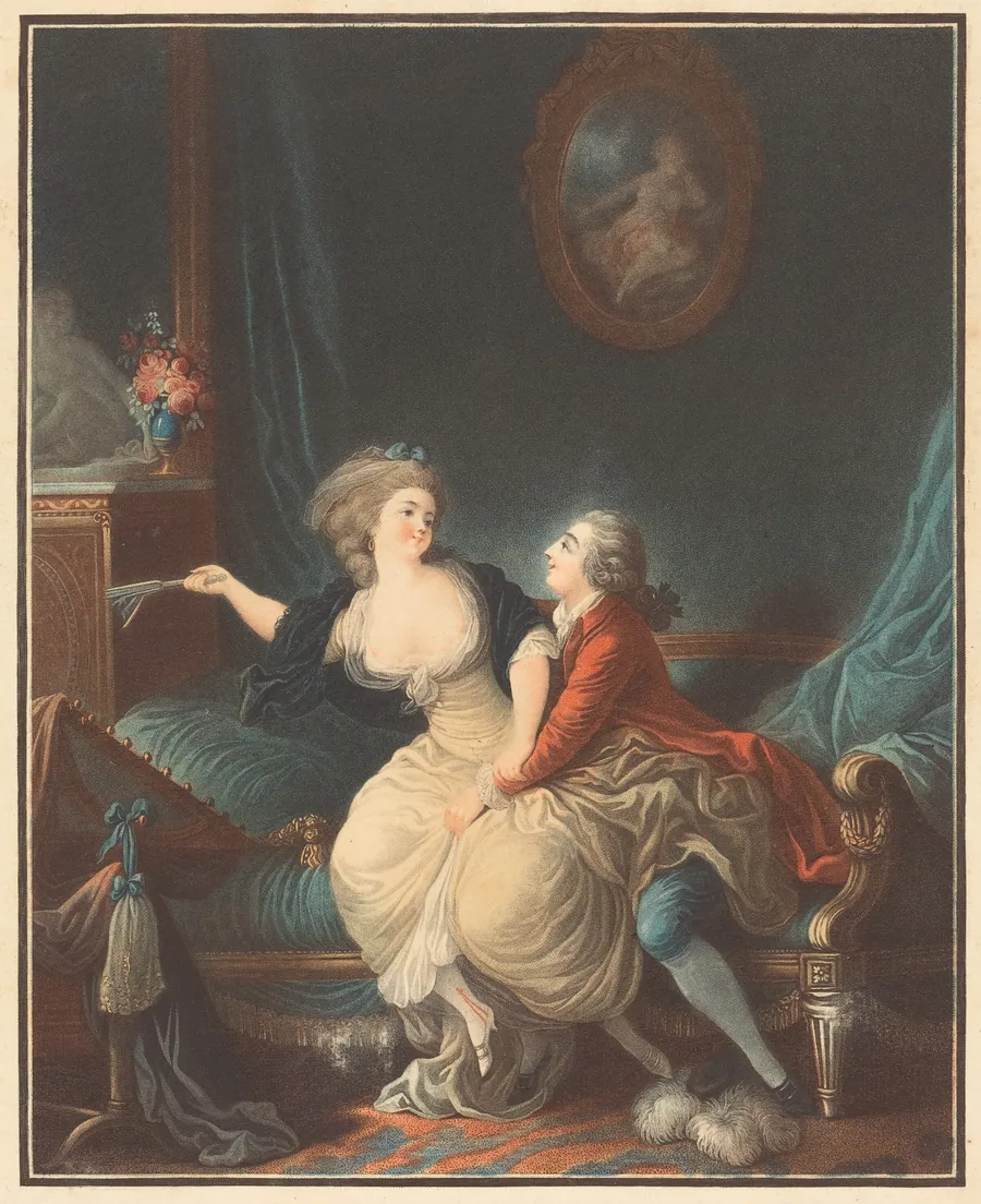 L'Eventail cassé by Louis-Marin Bonnet