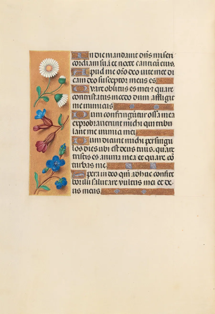 Hours of Queen Isabella the Catholic, Queen of Spain:  Fol. 243v by Master of the First Prayerbook of Maximillian