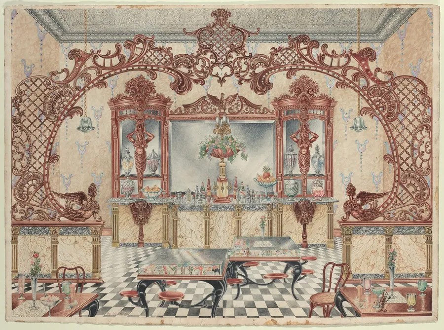 Soda Fountain by Hans Westendorff
