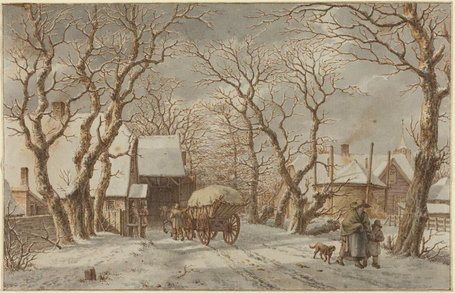 Winter Scene by Jacob Cats