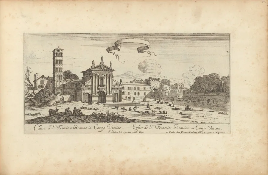 Chiesa di Sta Francisca Romana in Campo Vaccine by Israël Silvestre