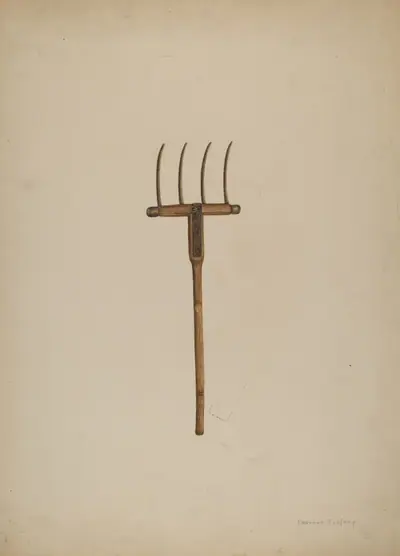 Horse Drawn Hay Fork